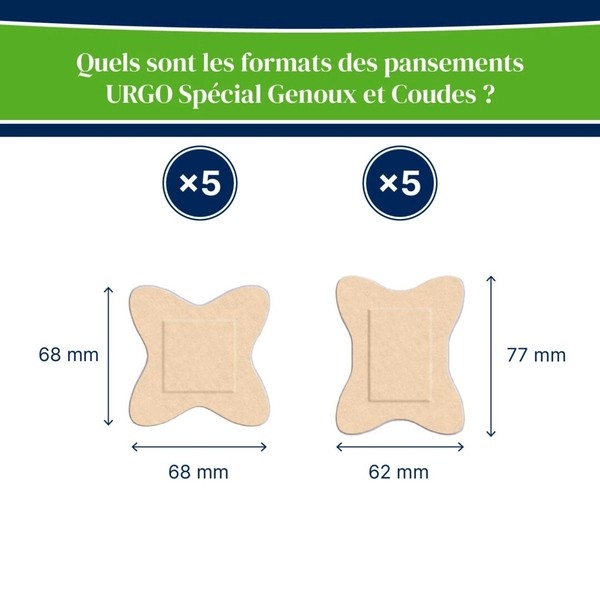 Urgo Pansements Spécial Genou et Coude