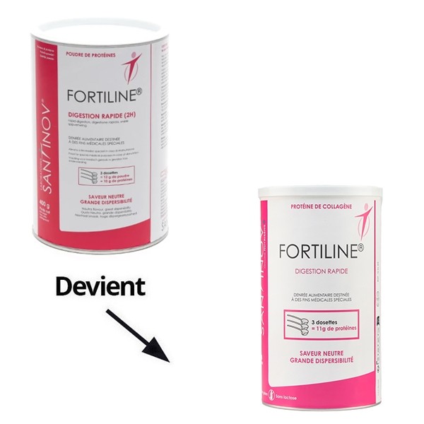 Fortiline protéines de Collagène en poudre
