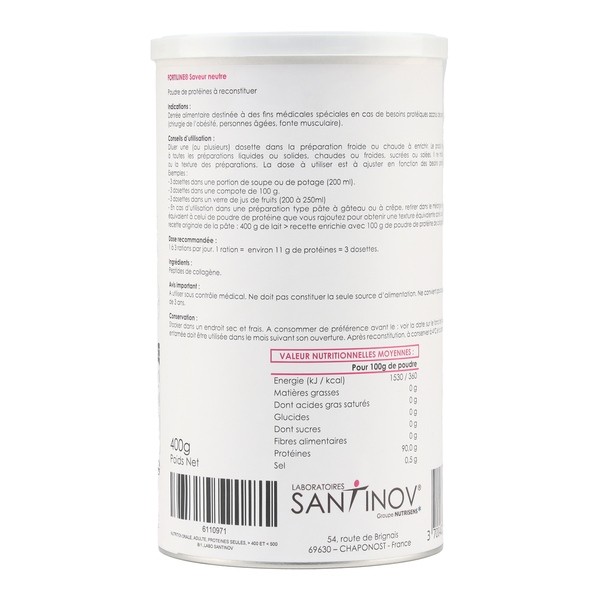 Fortiline protéines de Collagène en poudre