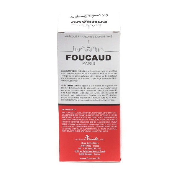 Foucaud gel jambes toniques