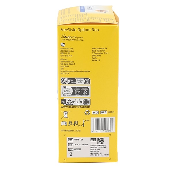 Freestyle Optium Neo lecteur de glycémie