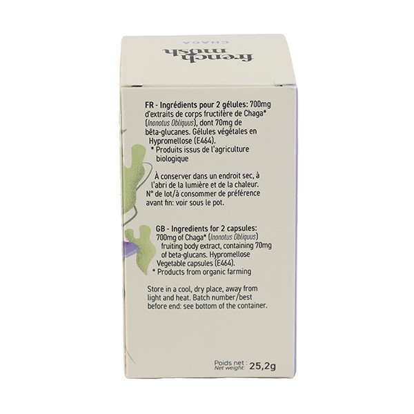 French Mush Chaga Bio gélules