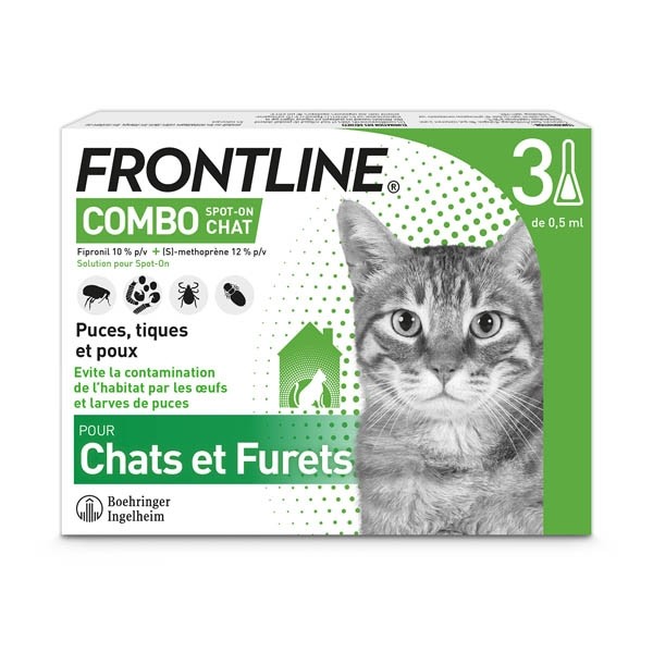 Frontline Combo chat pipettes