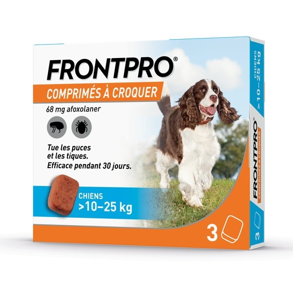 Frontpro Chien comprimé anti puces
