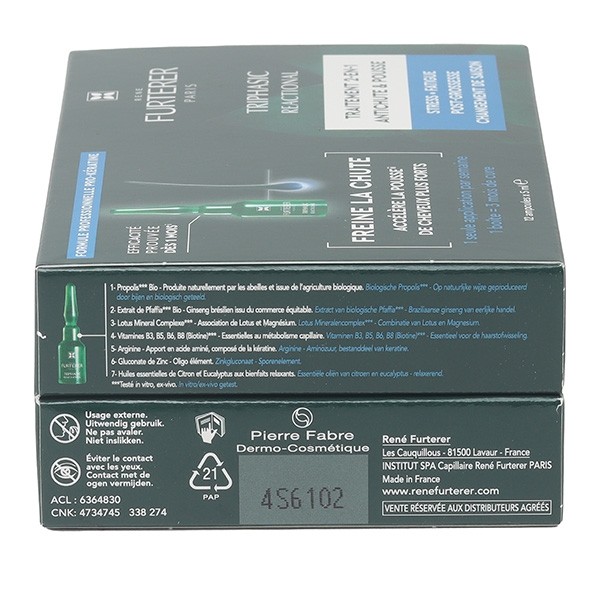 René Furterer Triphasic Reactional rituel antichute