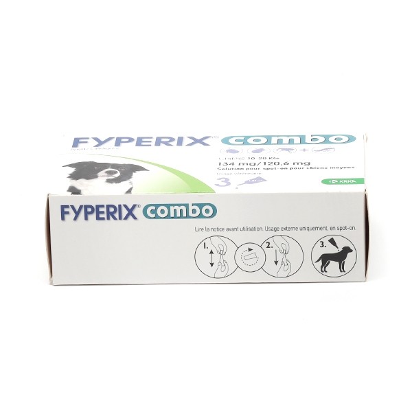Fyperix Combo Chien pipette anti puce