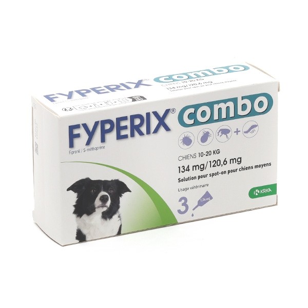 Fyperix Combo Chien pipette anti puce