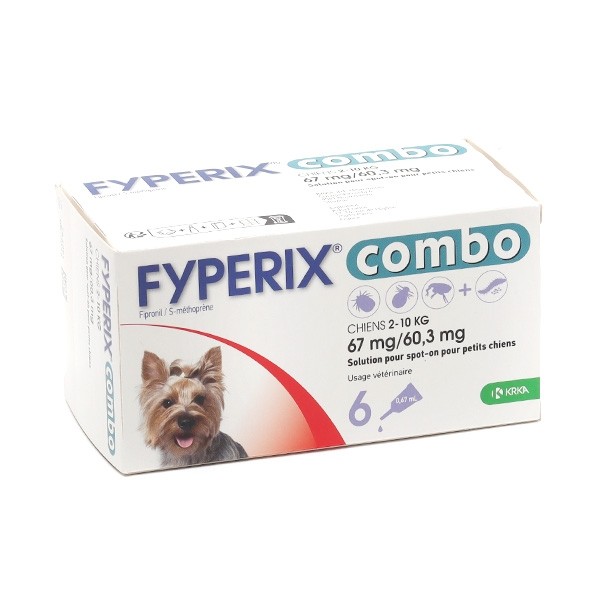 Fyperix Combo Chien pipette anti puce