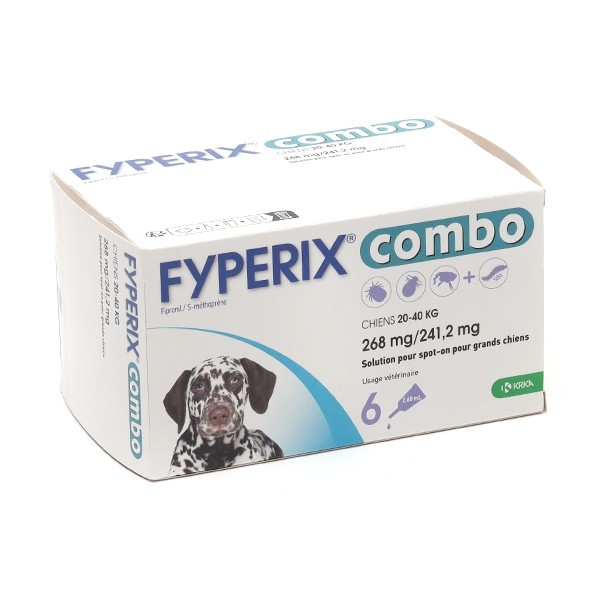 Fyperix Combo Chien pipette anti puce