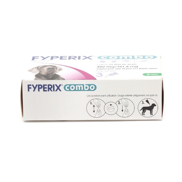 Fyperix Combo Chien pipette anti puce