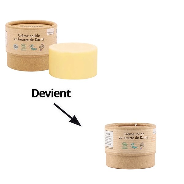 Comme Avant Crème solide au beurre de karité Bio