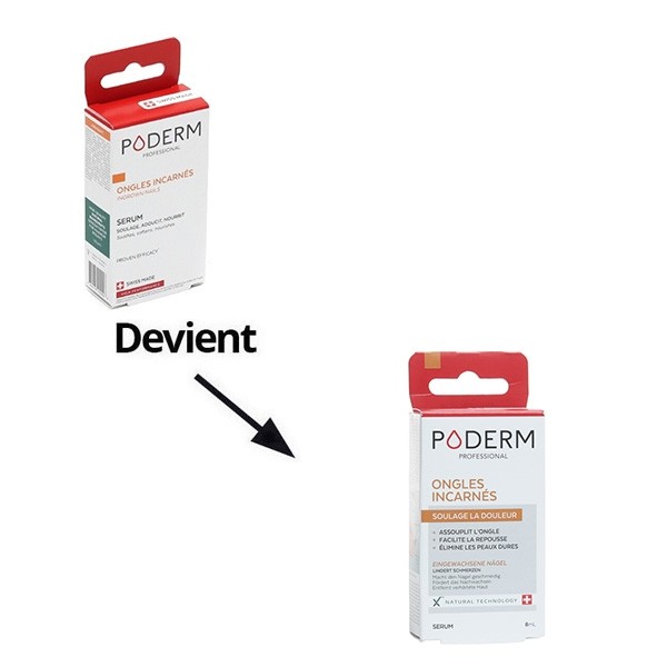 Poderm Ongles incarnés Sérum