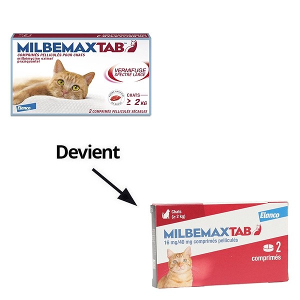 Milbemax Chat comprimé vermifuge