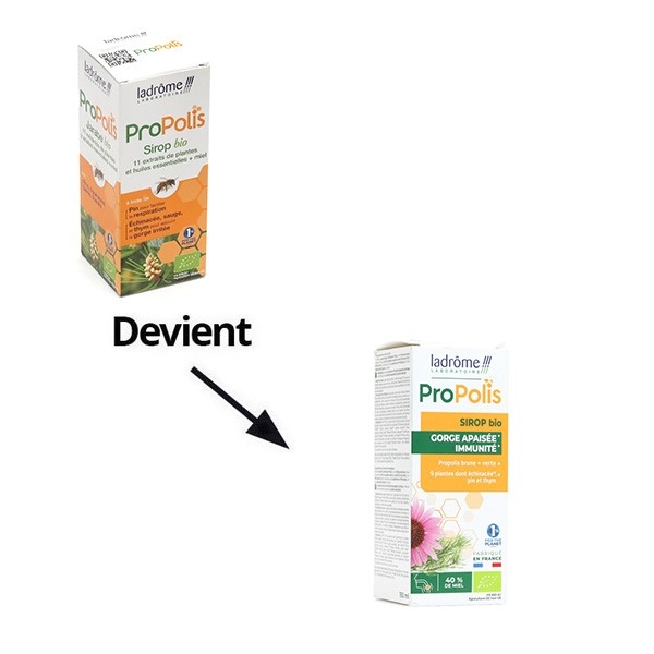 Ladrôme Propolis Bio sirop