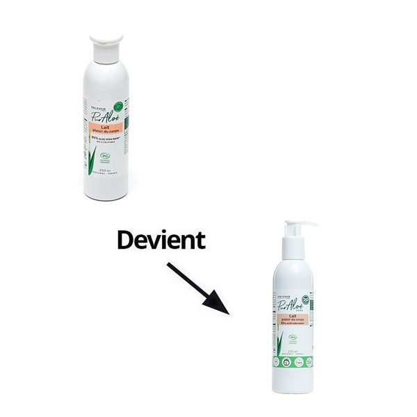 Pur Aloé lait plaisir du corps aloé vera natif 85%