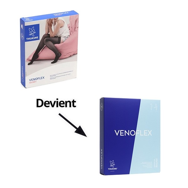 Venoflex Secret Bas de Contention Femme Classe 2