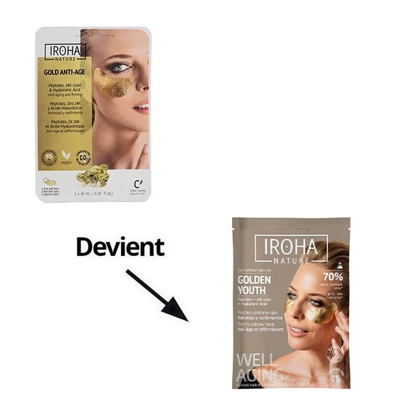 Iroha Nature Patch yeux anti âge