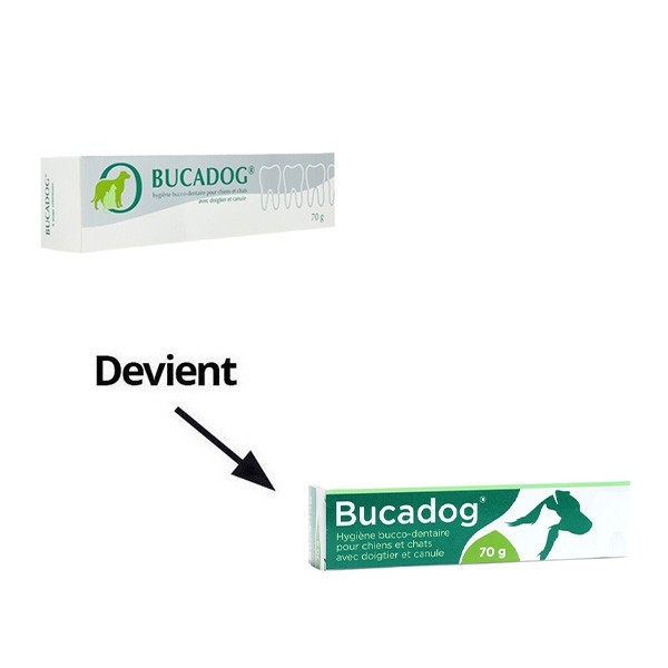 Bucadog dentifrice pour chien et chat
