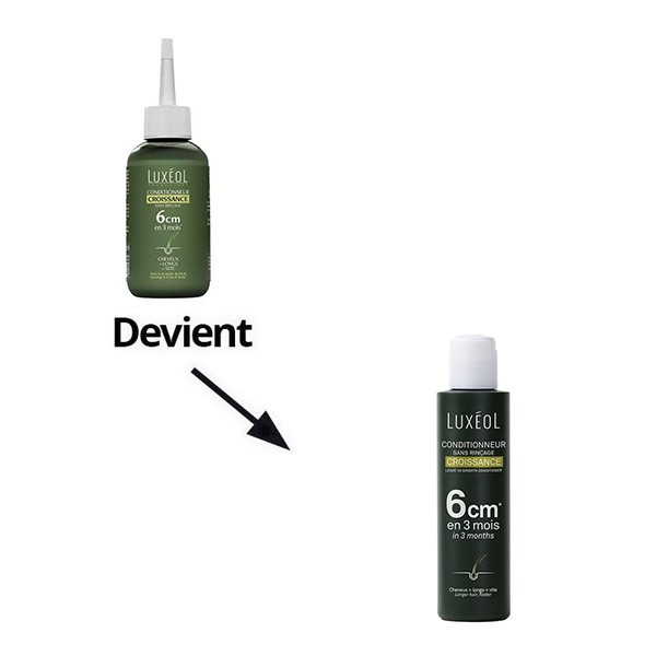 Luxéol conditionneur croissance des cheveux