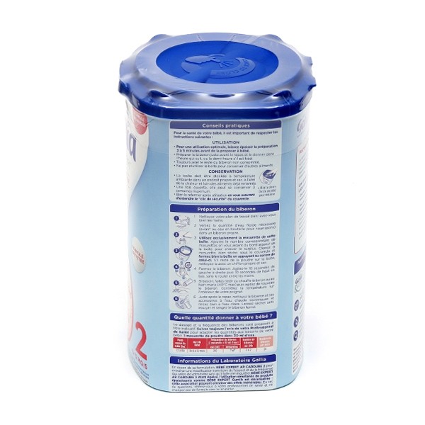 Gallia Bébé Expert AR2 Anti-Régurgitations lait 2ème âge