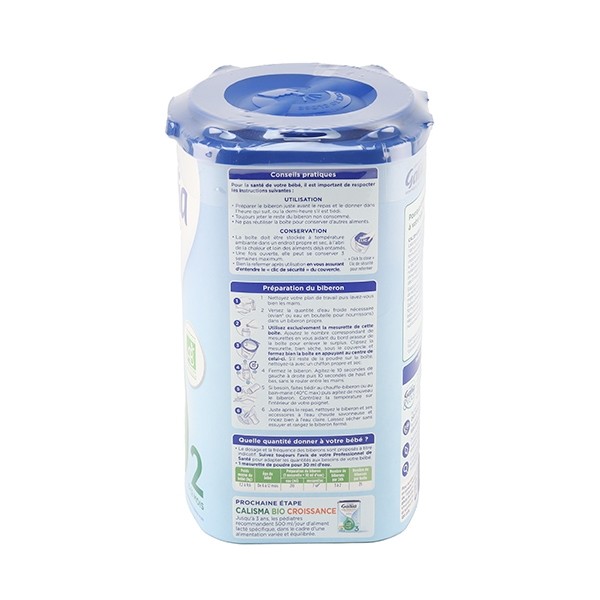 Gallia Calisma Bio Lait 2ème âge