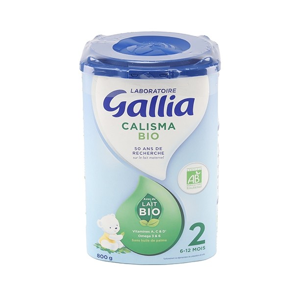 Gallia Calisma Bio Lait 2ème âge