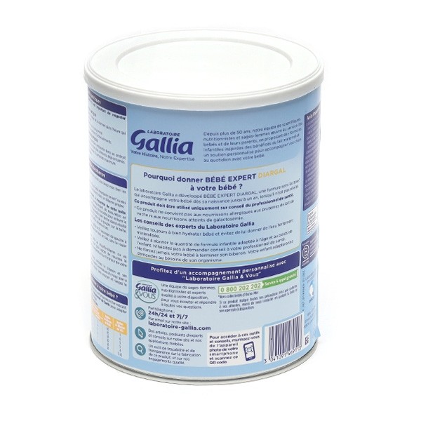 Gallia Expert Bébé Diargal lait sans lactose
