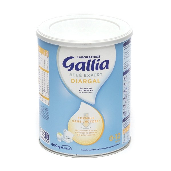 Gallia Expert Bébé Diargal lait sans lactose