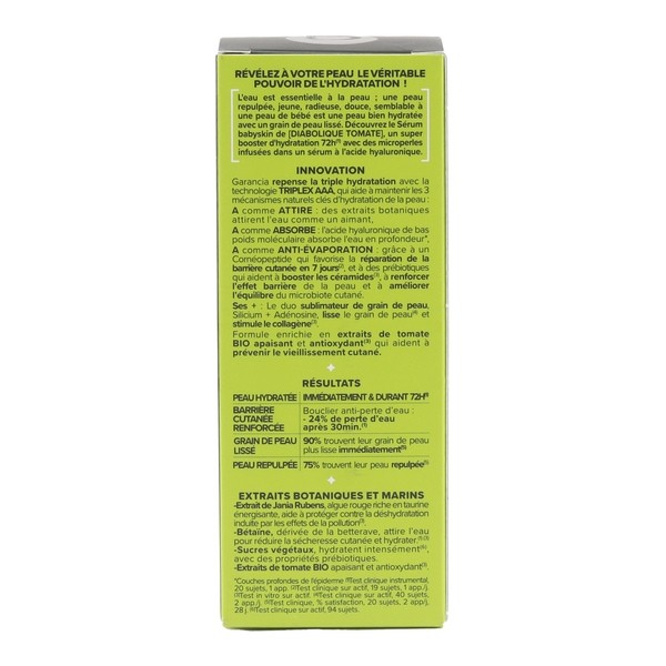 Garancia Diabolique Tomate Sérum babyskin