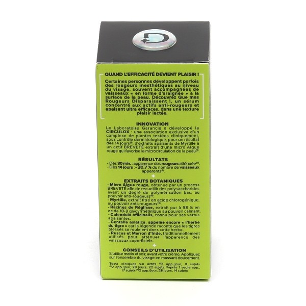 Garancia Que Mes Rougeurs Disparaissent sérum