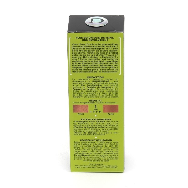 Garancia Hallucinogène Soin de teint transparent