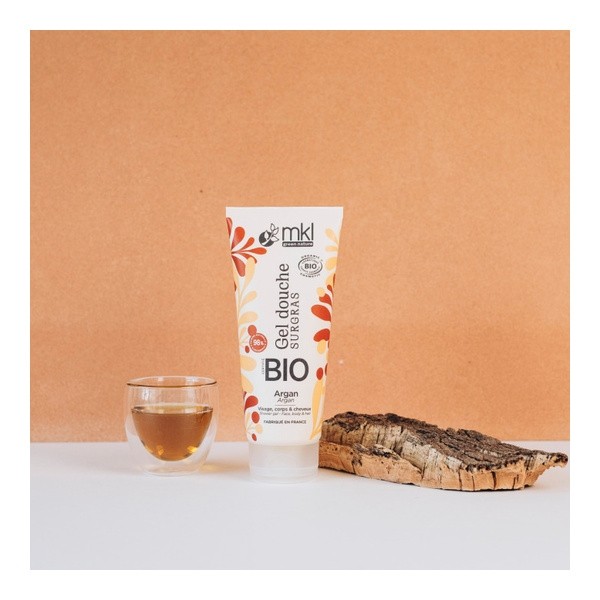 MKL gel douche surgras Argan bio