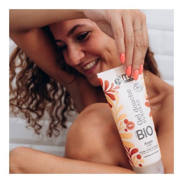 MKL gel douche surgras Argan bio
