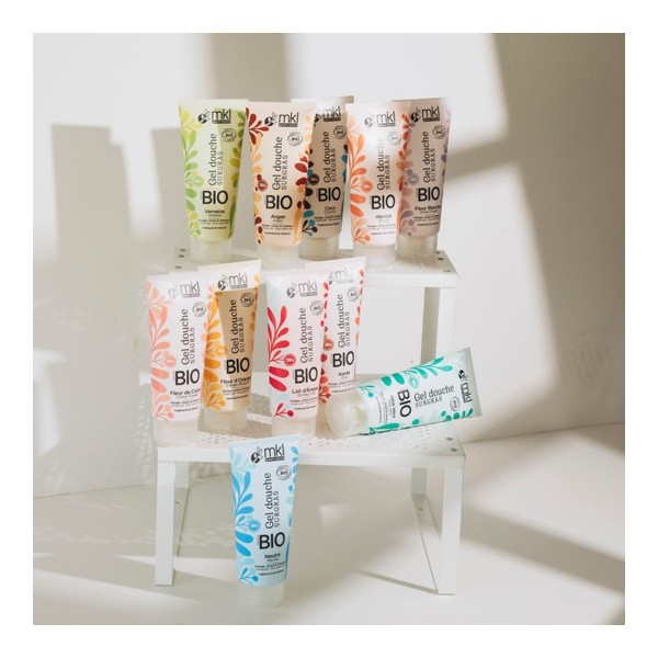 MKL gel douche surgras Argan bio
