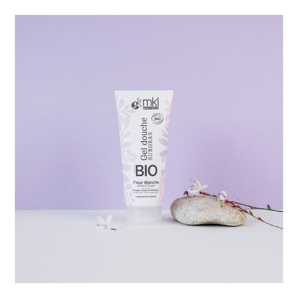 MKL Gel douche surgras Fleur blanche Bio