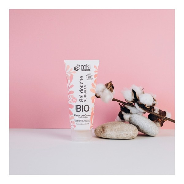 MKL Gel Douche surgras Fleur de coton Bio