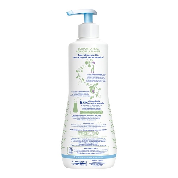 Mustela gel lavant doux Corps et cheveux