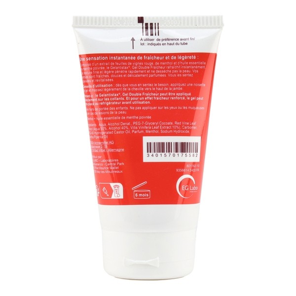 Gelantistax gel double fraîcheur