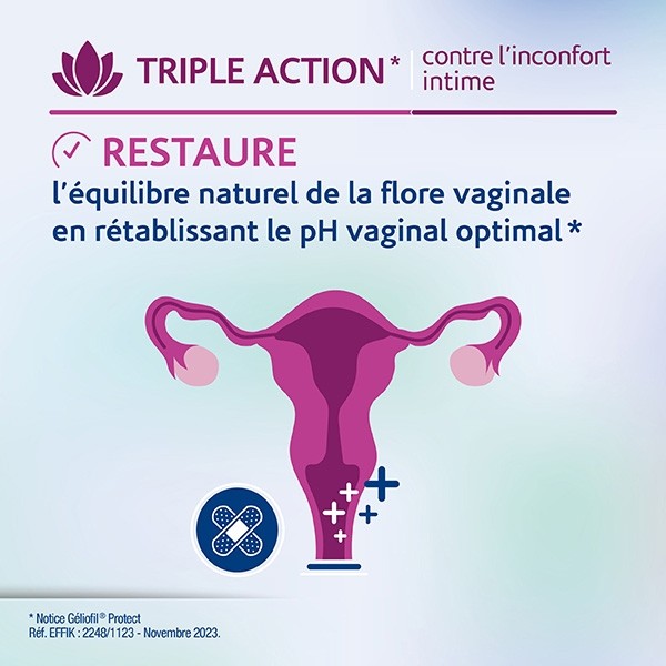 Geliofil Protect gel vaginal unidoses