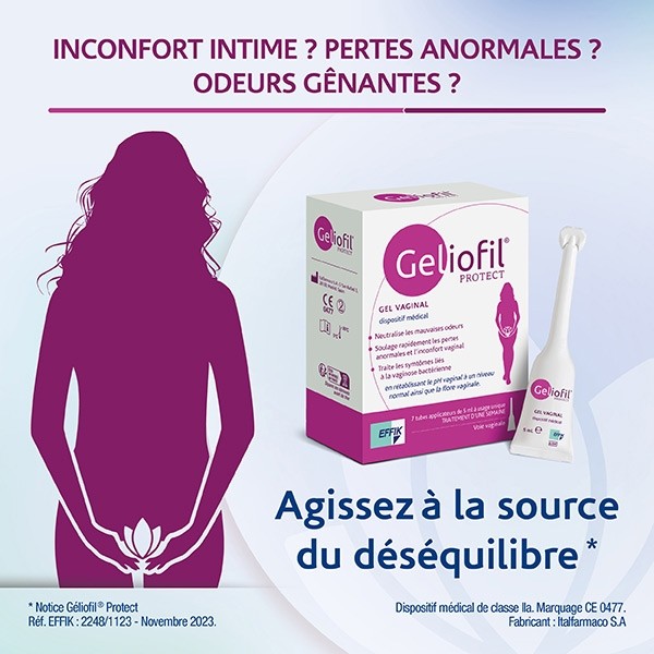Geliofil Protect gel vaginal unidoses