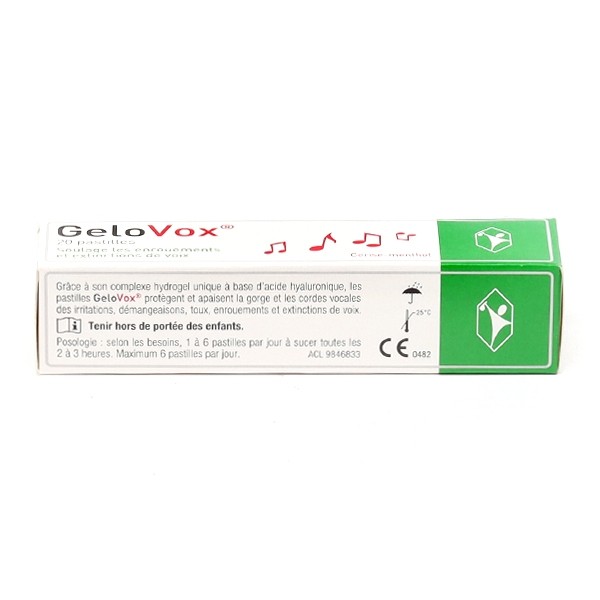 Gelovox Pastilles gorge