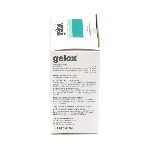 Gelox sachet