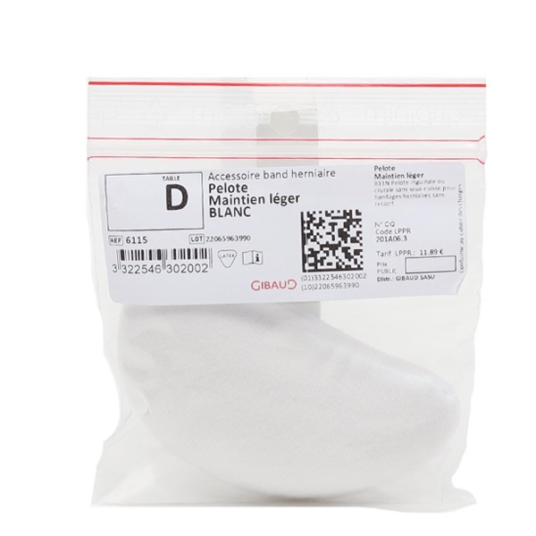 Gibaud Pelote Pour Bandage Herniaire Simple