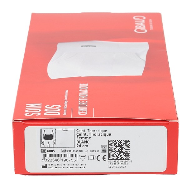 Gibaud Ceinture thoracique Homme et Femme