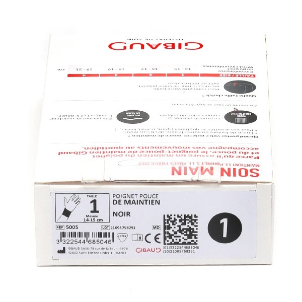 Gibaud Poignet pouce de maintien