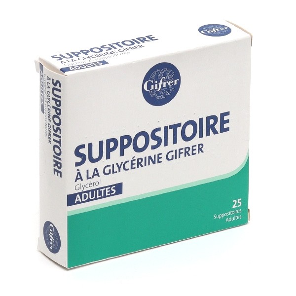 Gifrer Suppositoire à la glycérine Adultes