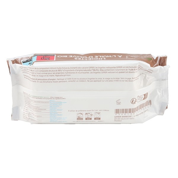 Gifrer Bébé Lingettes nettoyantes