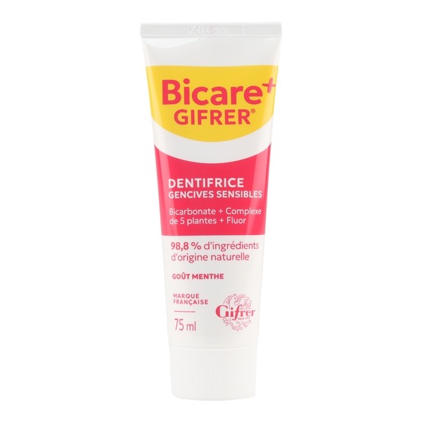 Gifrer Bicare Plus Dentifrice gencives sensibles