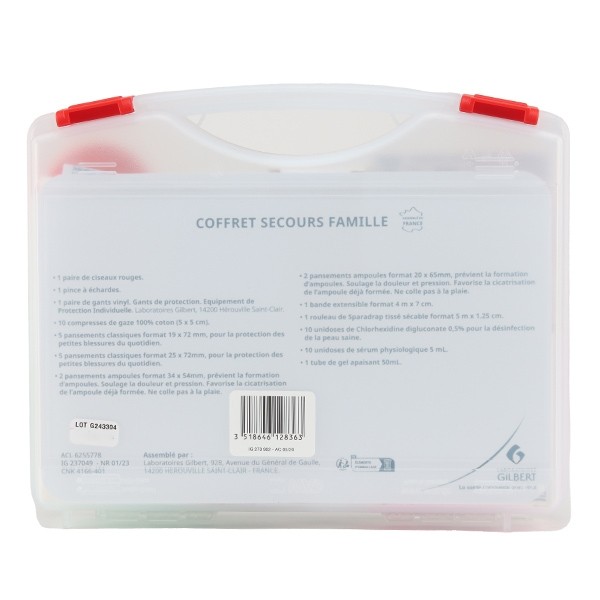 Gilbert Trousse de secours Famille