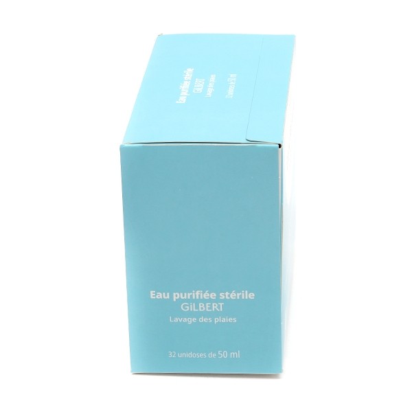 Gilbert Eau purifiée stérile unidoses